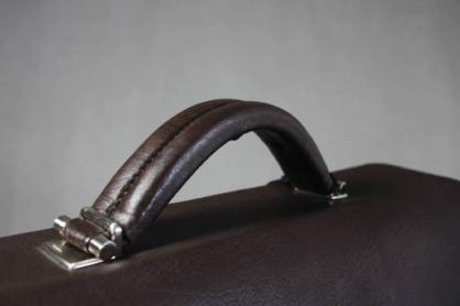 Damen Lederaktentaschen Laptopfach 457