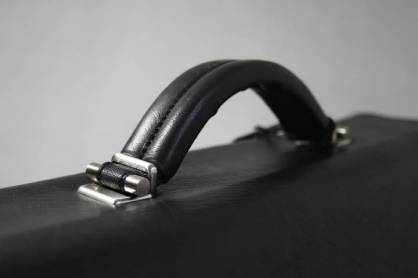 Laptop Leder Aktentaschen Schwarz 457