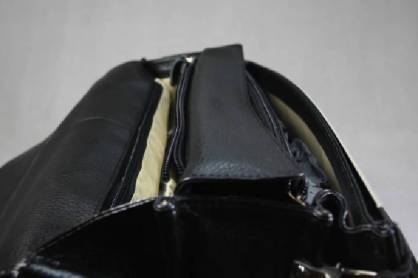 Leder Aktentaschen Laptopfach 823