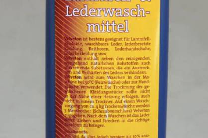 Leder Fell Waschmittel