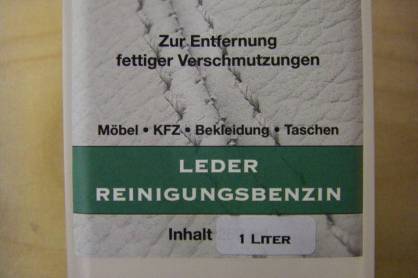 Leder Reinigungsbenzin 1000