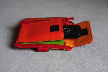 Mywalit Geldboeresen Rot Orange 323 12