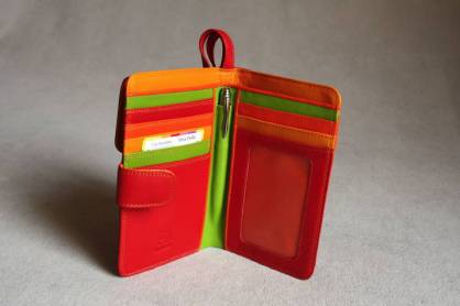 Mywalit Geldboeresen Rot Orange 323 12