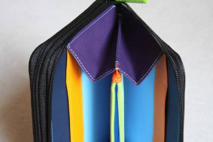 Mywalit Geldboersen Schwarz Tuerkis 259 4