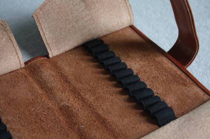 Pflanzliche Gegerbte Leder Reiseapotheken