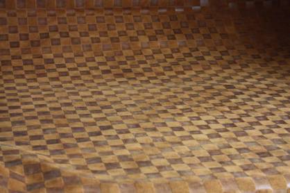 Velourleder Quadrat