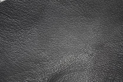 Ziegennappaleder Schwarz