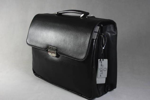 Leder Aktentaschen Laptopfach 823
