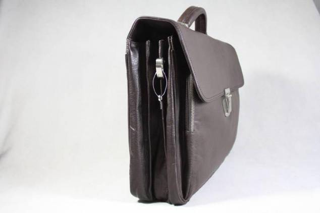 Lederaktentaschen Braun Laptopfach 457