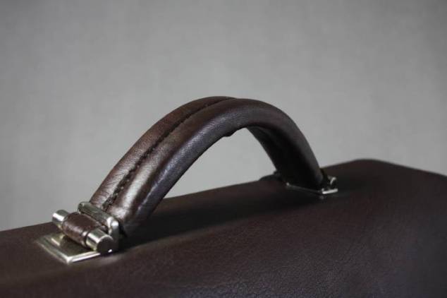 Lederaktentaschen Braun Laptopfach 457