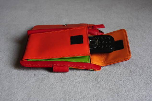 Mywalit Geldboeresen Rot Orange 323 12