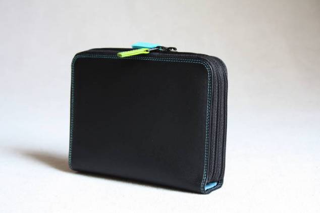 Mywalit Geldboersen Schwarz Tuerkis 259 4