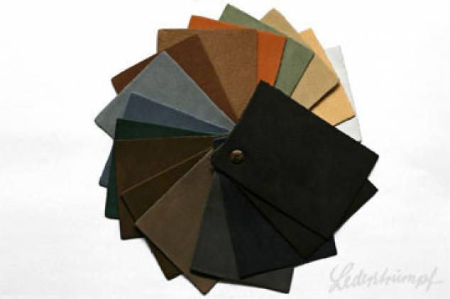 Waschleder Nubukleder Lavara